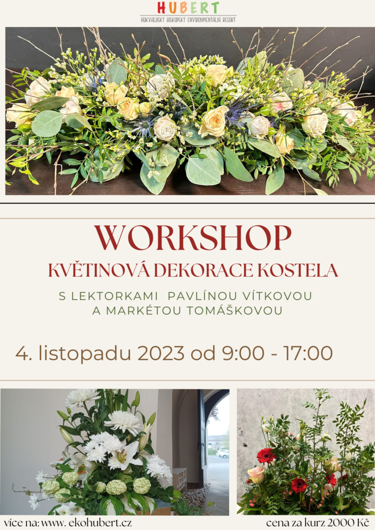 workshop květinová dekorace kostela (2)